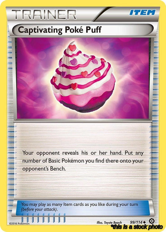 Normal Captivating Poke Puff [99/114 Lightly Played ]