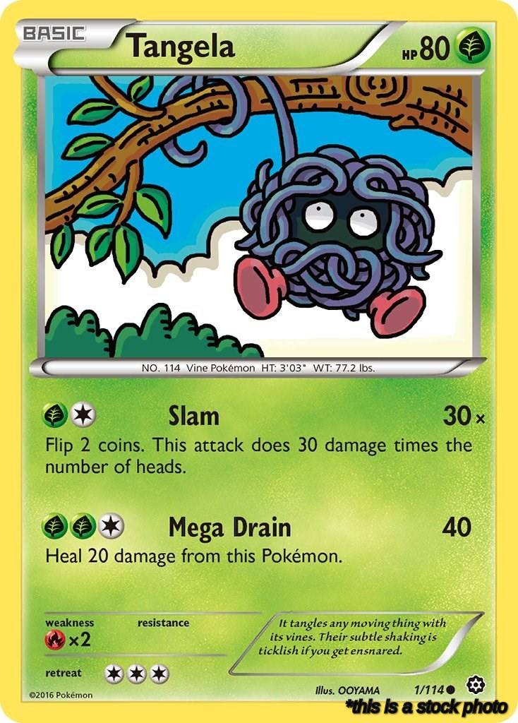 1/114 Tangela Common Normal