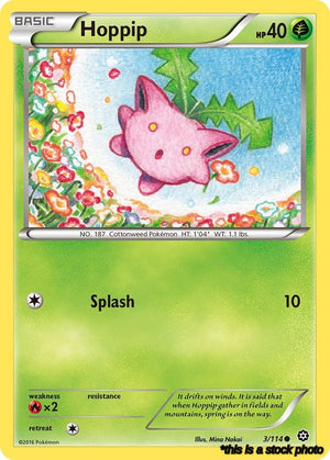 3/114 Hoppip Common Normal