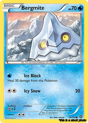 36/114 Bergmite Common Normal
