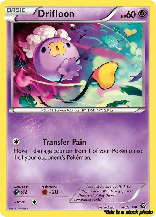 Reverse Holofoil Drifloon [46/114 Lightly Played ]