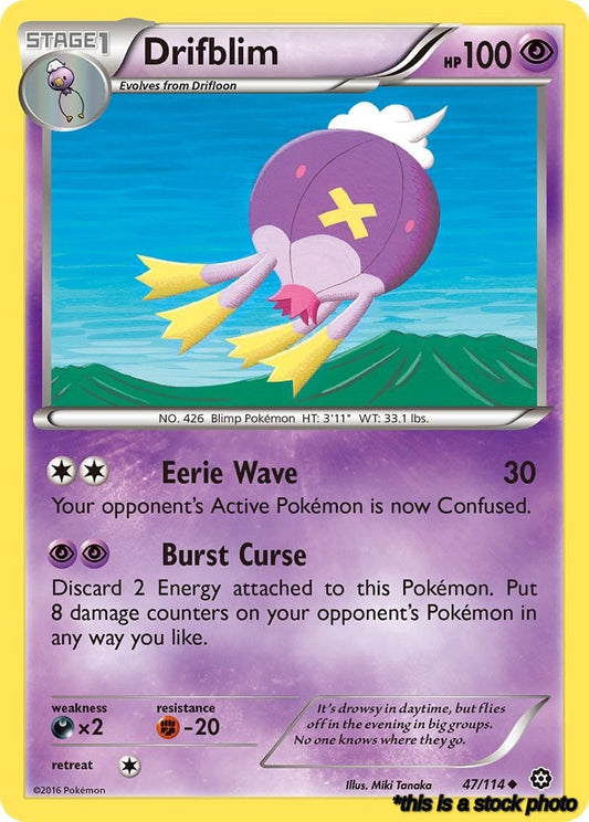 Uncommon Drifblim [47/114 Lightly Played ]