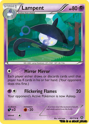 49/114 Lampent Uncommon Normal