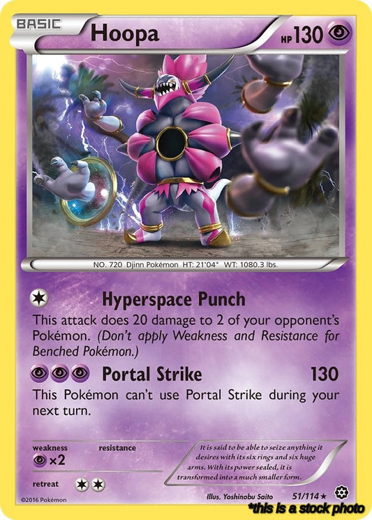 Rare Hoopa [51/114 Lightly Played ]
