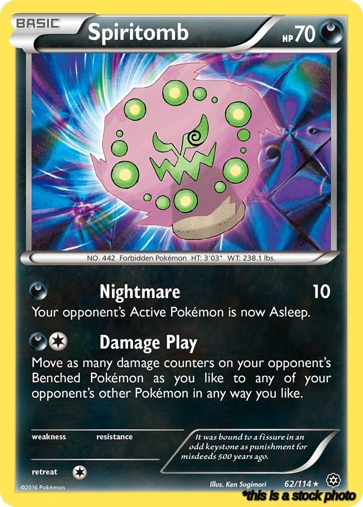 Normal Spiritomb [62/114 Near Mint ]
