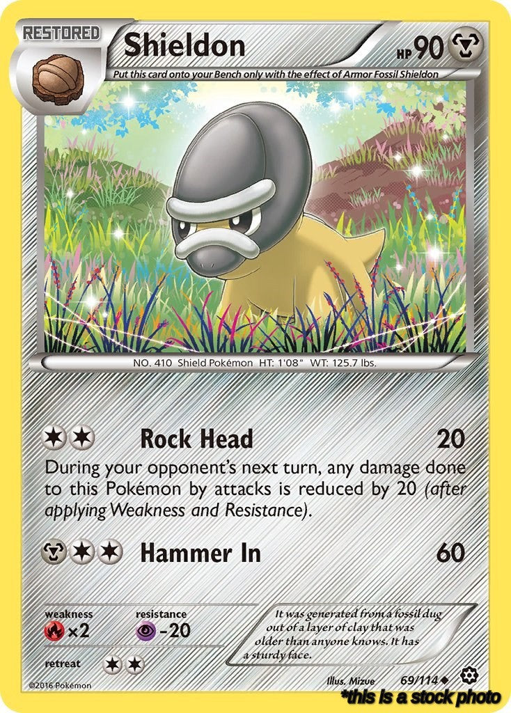69/114 Shieldon Uncommon Normal