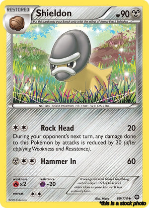 69/114 Shieldon Uncommon Normal