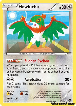 97/114 Hawlucha Uncommon Normal