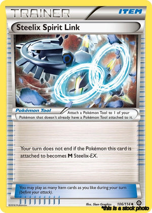 106/114 Steelix Spirit Link Uncommon Reverse Holofoil