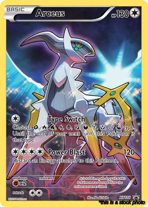 Promo Arceus - XY116 [XY116 Moderately Played ]