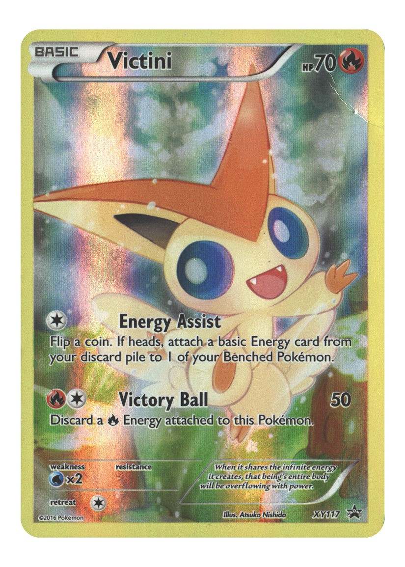 XY117 Victini Promo Holofoil