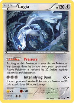 Holo Rare Lugia - 78/124 (XY Fates Collide) [078/124 Near Mint ]