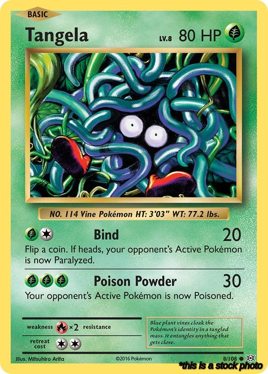 Normal Tangela [8/108 Near Mint ]