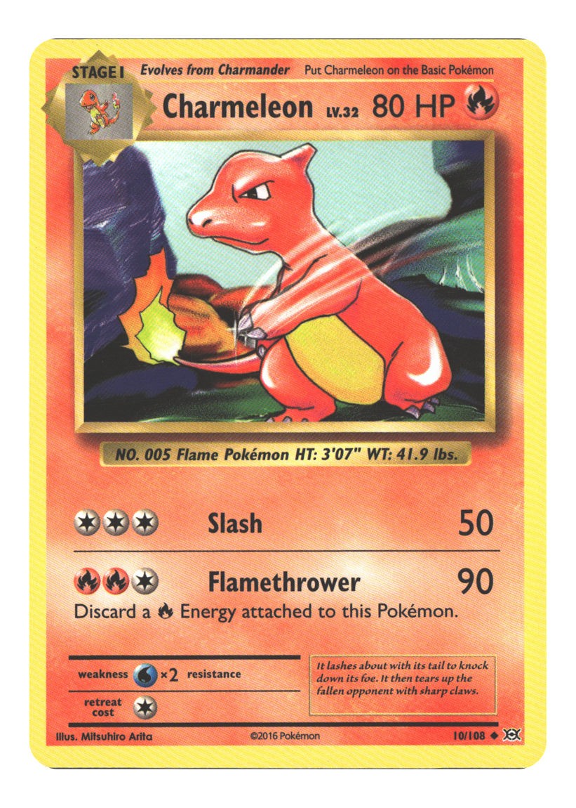 10/108 Charmeleon Uncommon Normal