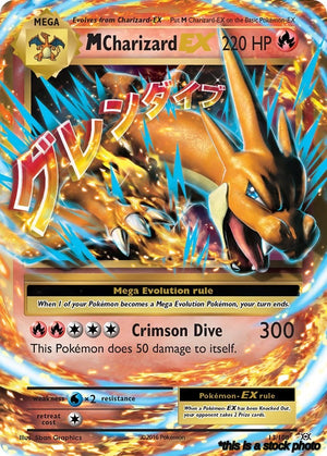 Ultra Rare M Charizard EX [13/108 Near Mint ]