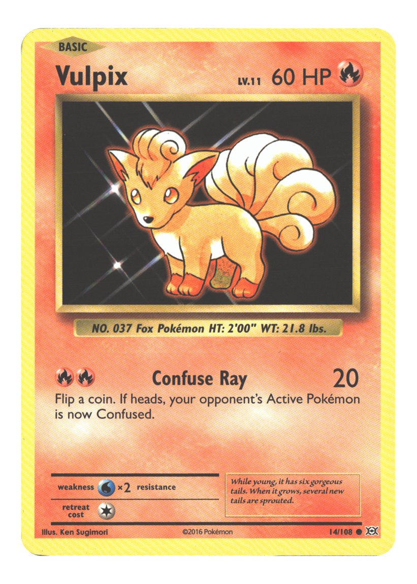 14/108 Vulpix Common Normal