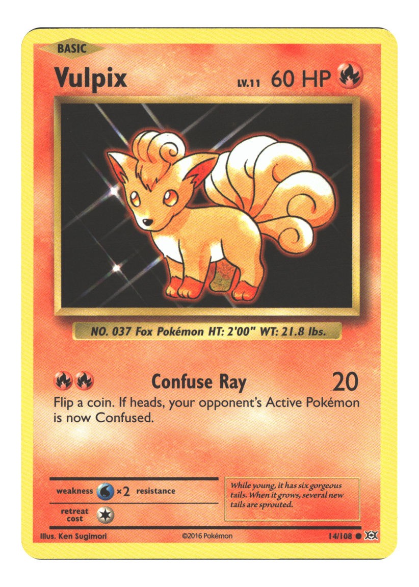 14/108 Vulpix Common Normal