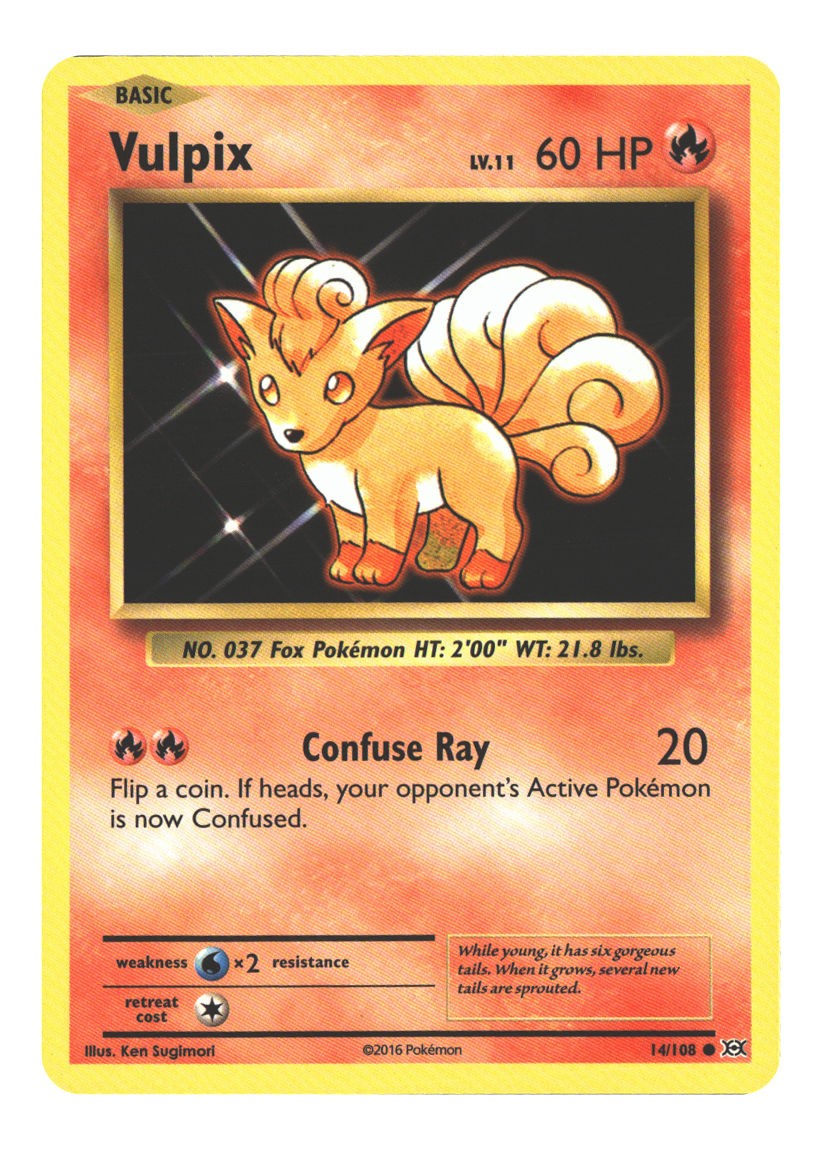 14/108 Vulpix Common Normal