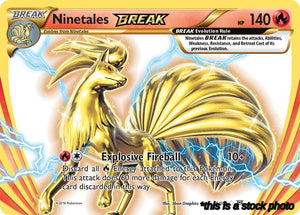 16/108 Ninetales BREAK Rare BREAK Holofoil