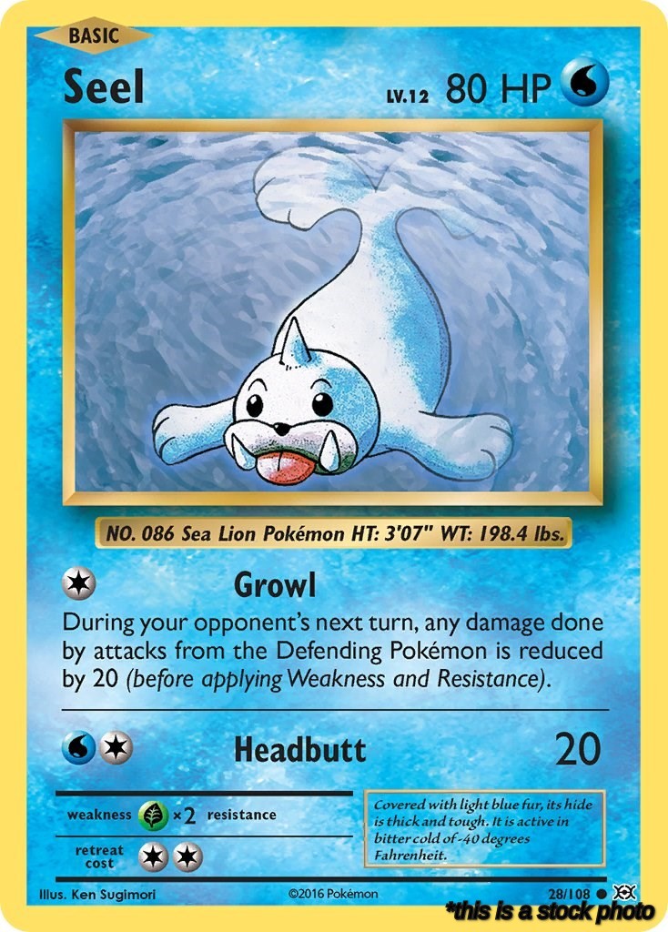 Normal Seel [28/108 Lightly Played ]