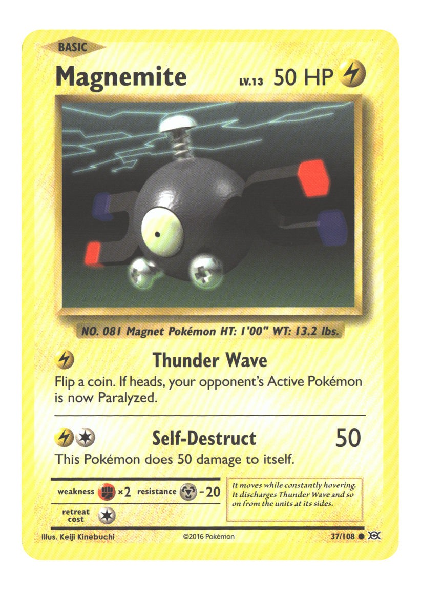 37/108 Magnemite Common Normal