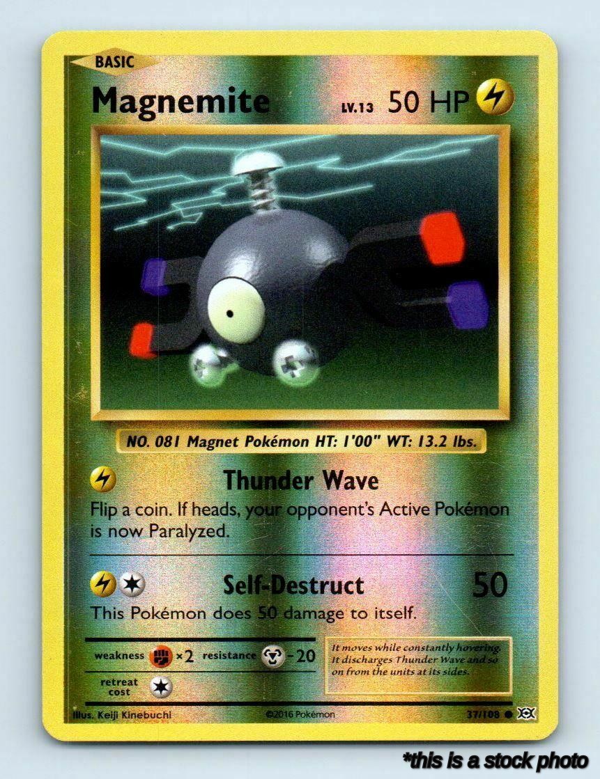 Reverse Holofoil Magnemite [37/108 Near Mint ]
