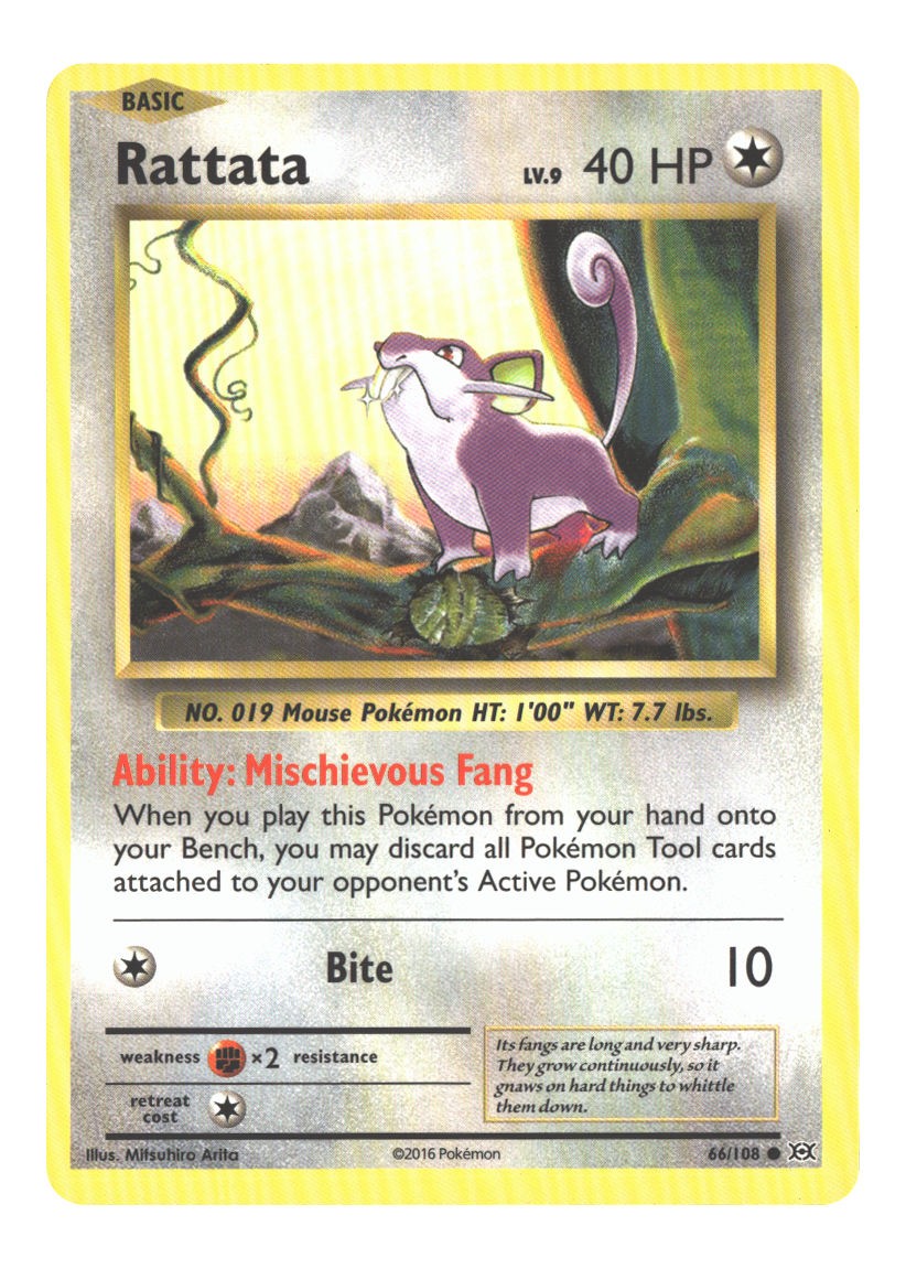 66/108 Rattata Common Normal