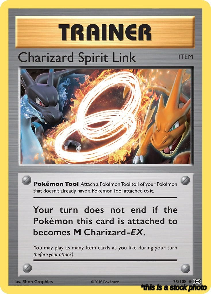 75/108 Charizard Spirit Link Uncommon Normal