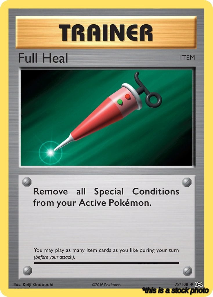 Normal Full Heal [78/108 Lightly Played ]