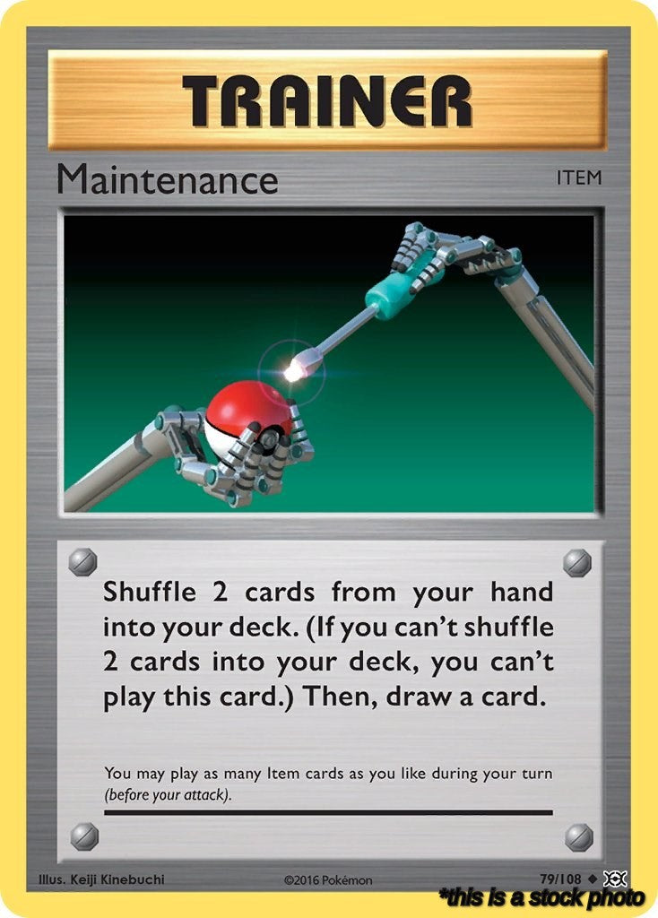 79/108 Maintenance Uncommon Reverse Holofoil