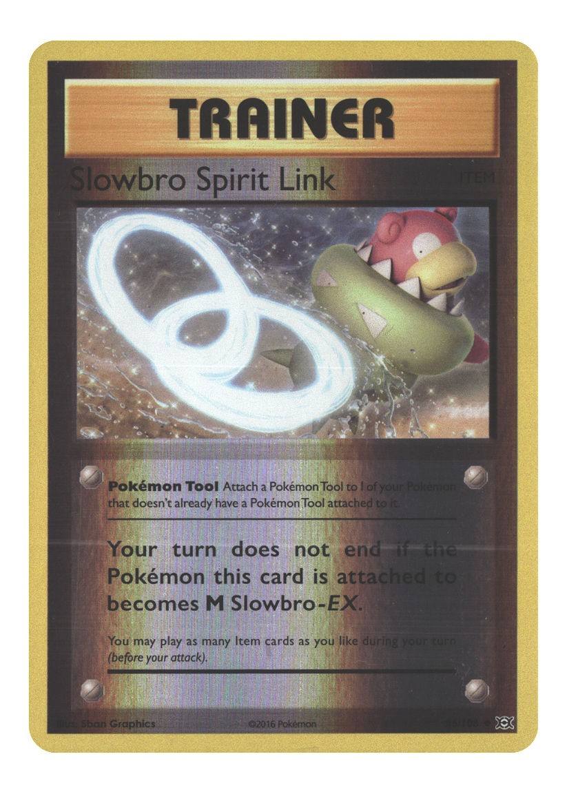 86/108 Slowbro Spirit Link Uncommon Reverse Holofoil Lightly Played