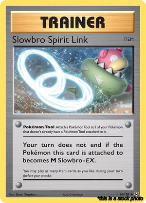 Normal Slowbro Spirit Link [86/108 Near Mint ]