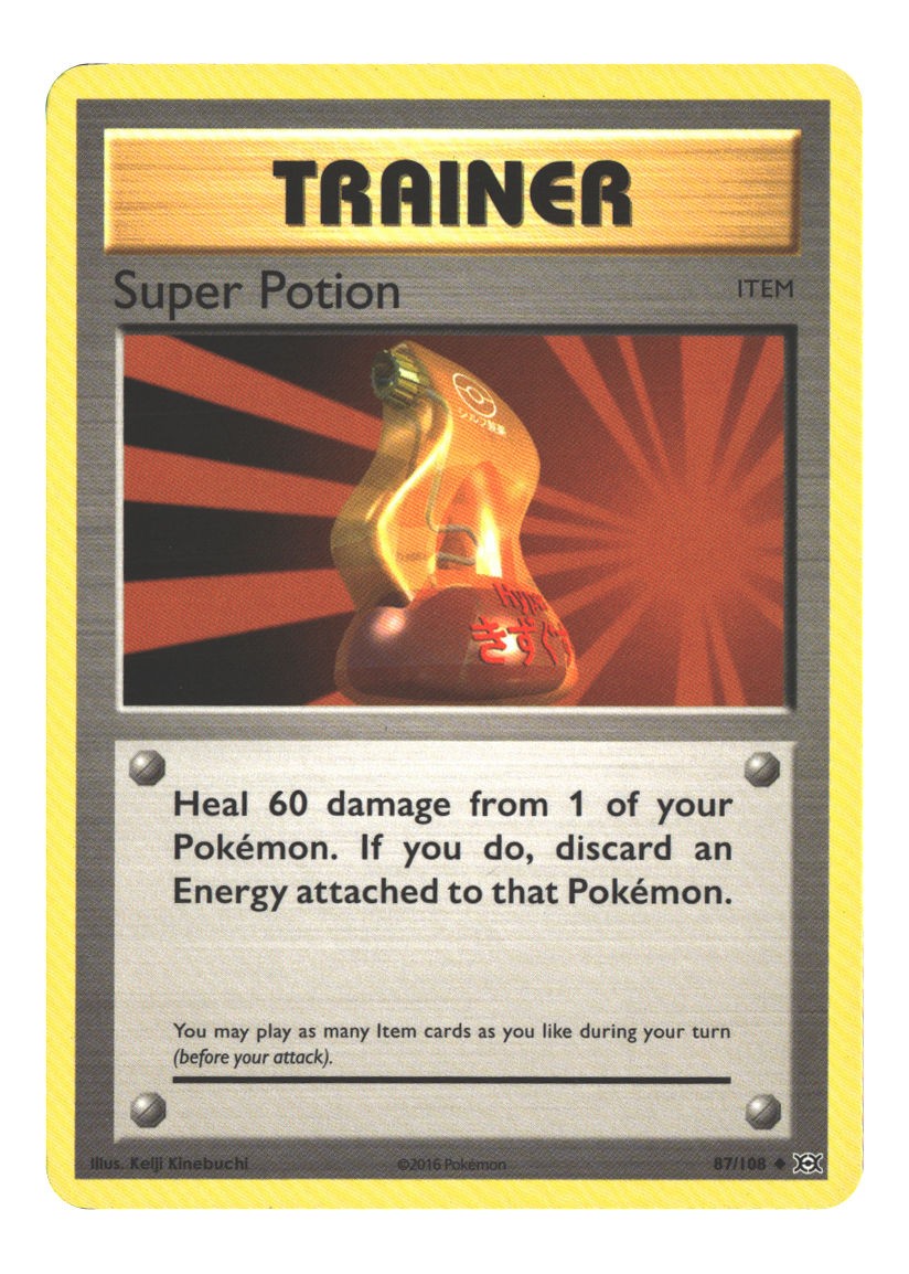 87/108 Super Potion Uncommon Normal