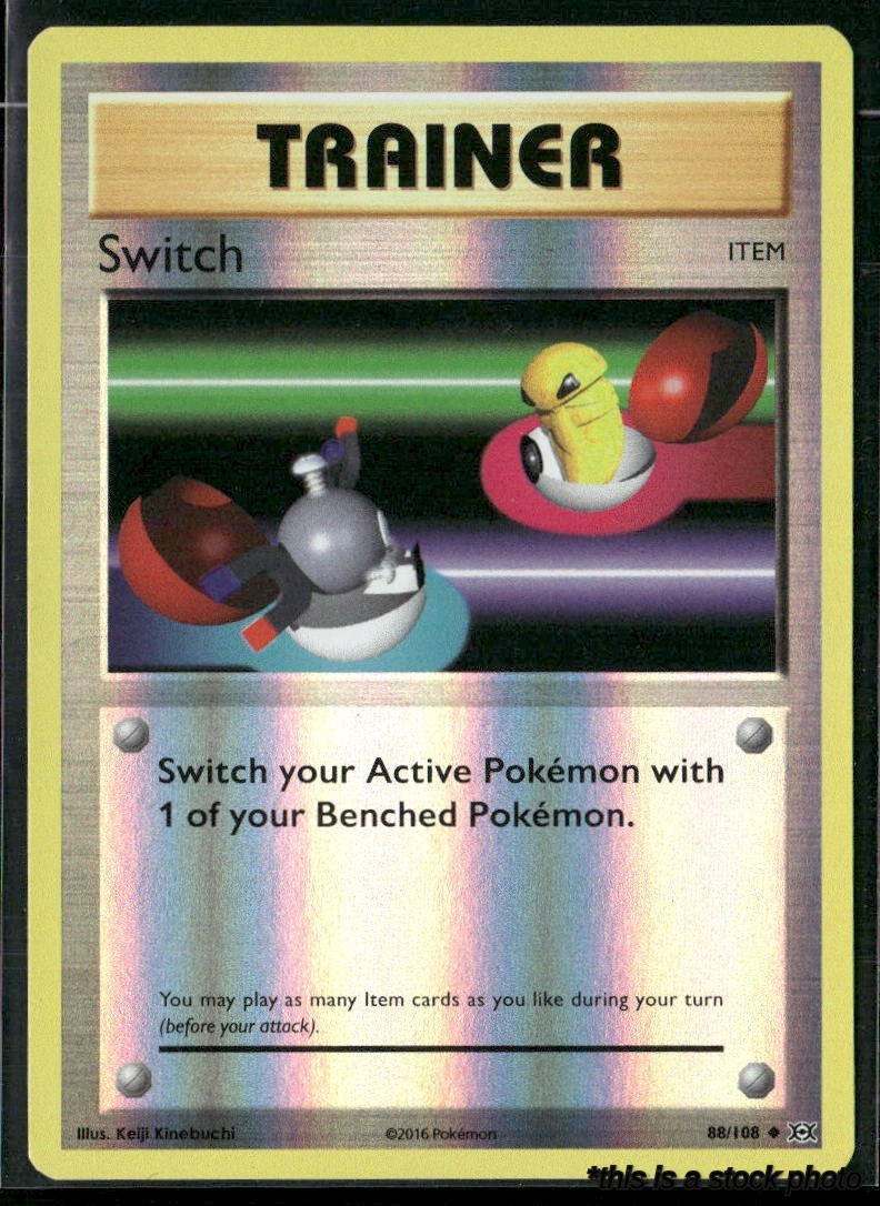 88/108 Switch Uncommon Reverse Holofoil Lightly Played