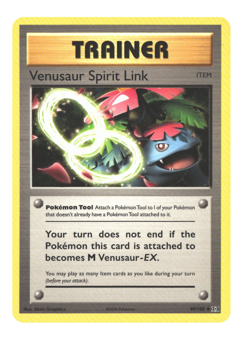 89/108 Venusaur Spirit Link Uncommon Normal