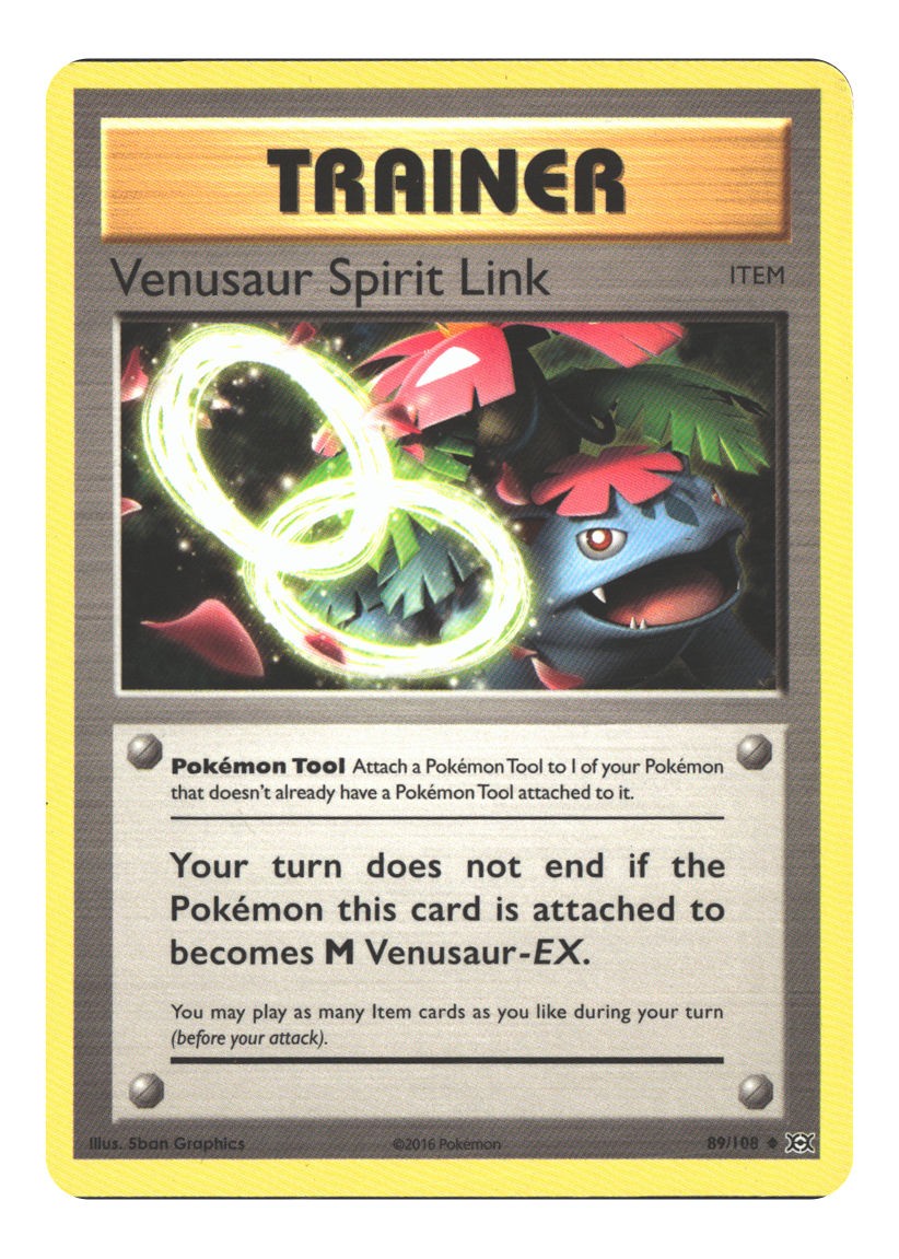 89/108 Venusaur Spirit Link Uncommon Normal