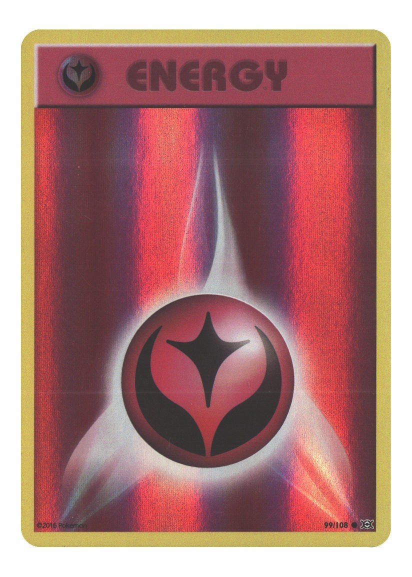 99/108 Fairy Energy Common Reverse Holofoil Lightly Played