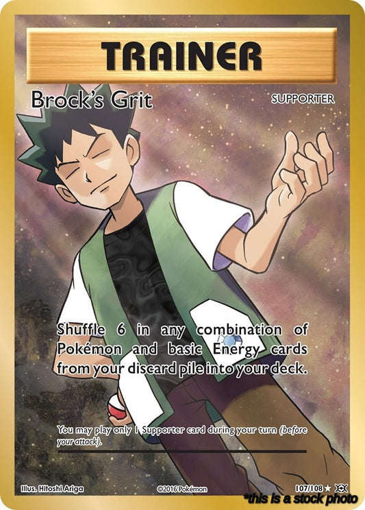 Brock's Grit (Full Art)