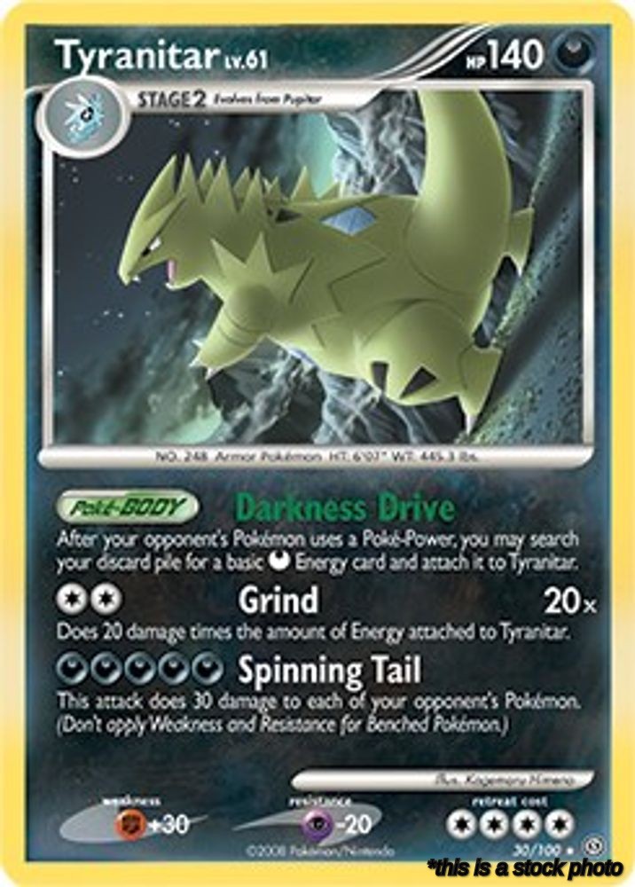 Tyranitar - 30/100 (DP Stormfront)