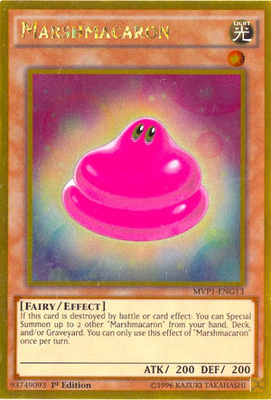 1st Edition Marshmacaron [MVP1-ENG13 Moderately Played] Gold Rare