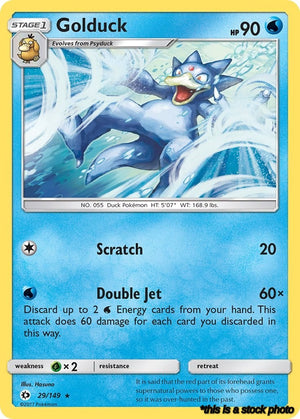 Normal Golduck [29/149 Lightly Played ]