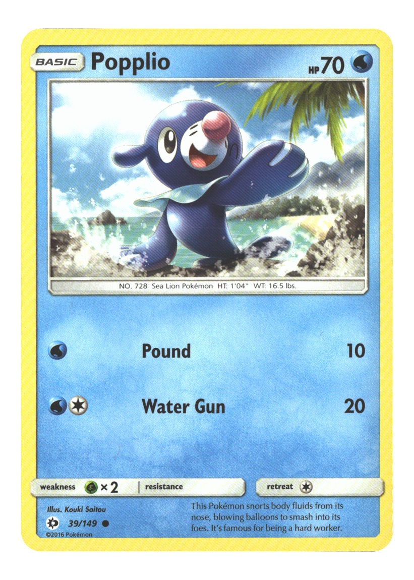 39/149 Popplio Common Normal