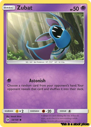 Normal Zubat [54/149 Near Mint ]