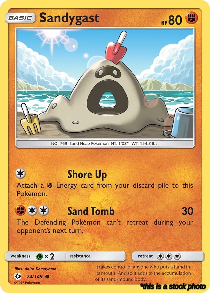 Normal Sandygast [74/149 Near Mint ]