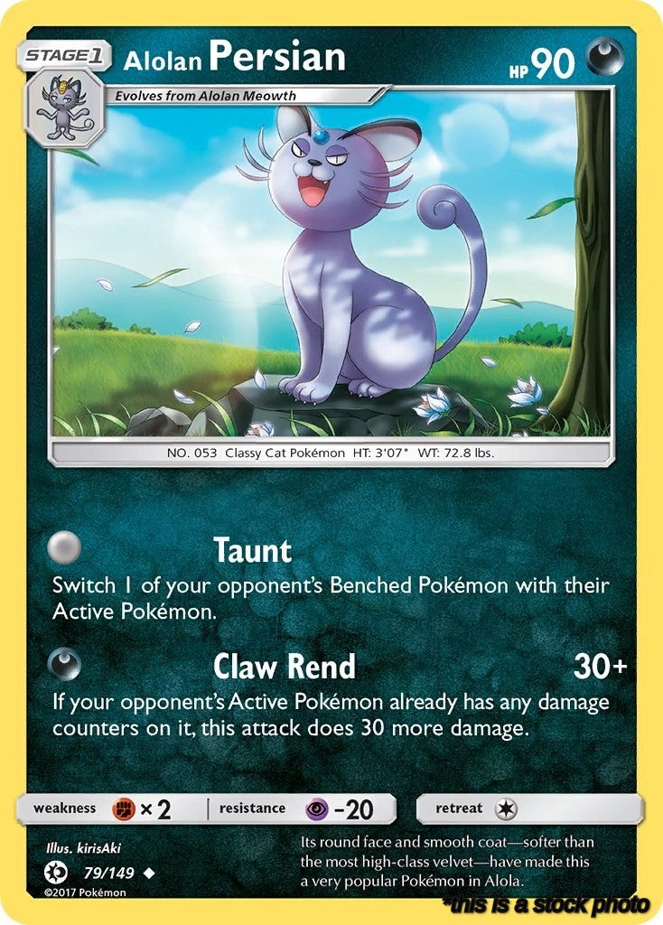 Normal Alolan Persian [79/149 Lightly Played ]