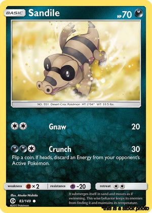 Normal Sandile [83/149 Lightly Played ]