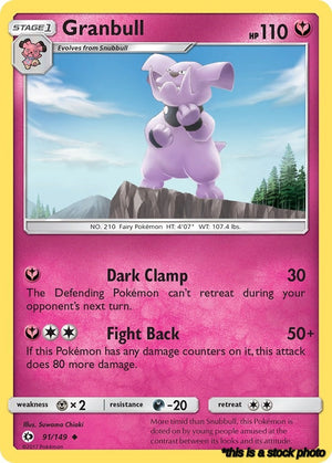 Normal Granbull [91/149 Lightly Played ]