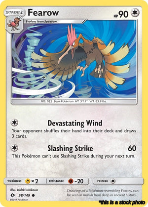 Normal Fearow [98/149 Near Mint ]
