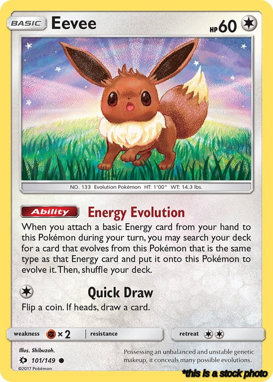 101/149 Eevee Common Normal