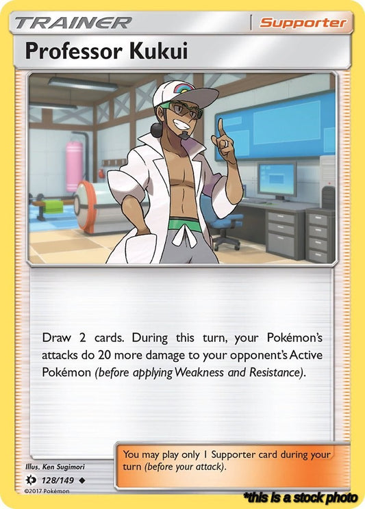 Uncommon Professor Kukui [128/149 Near Mint ]